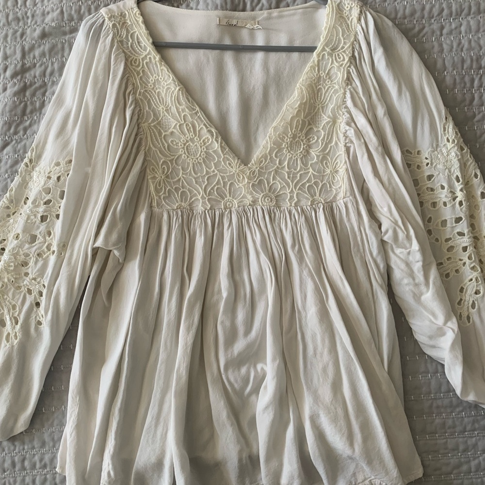 Size small blouse purchased from Free People ✨